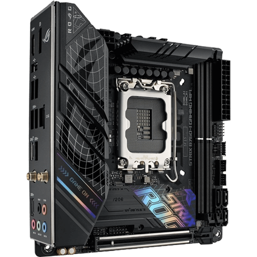 ASUS ROG Strix B760-I Gaming WiFi ITX Motherboard for Intel LGA1700 CPUs